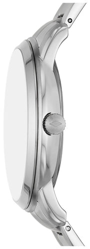  Shop Authentic Fossil Neutra Minimalist Moonphase Blue Dial Silver Steel Strap Watch for Men - FS5907 - Luxxuri