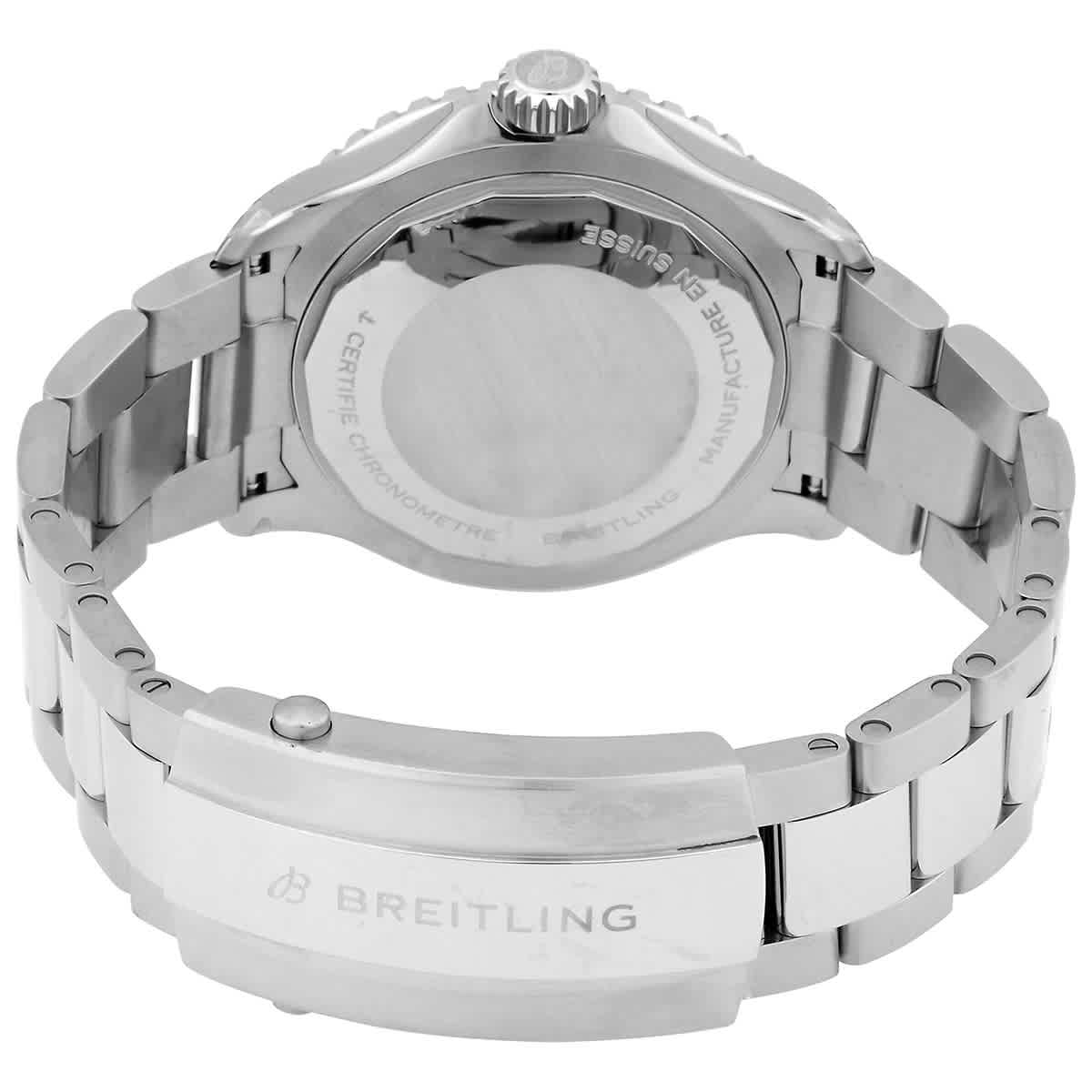  Shop Authentic Breitling Superocean Automatic 42mm Blue Dial Silver Steel Strap Watch for Men - A17375E71C1A1 - Luxxuri