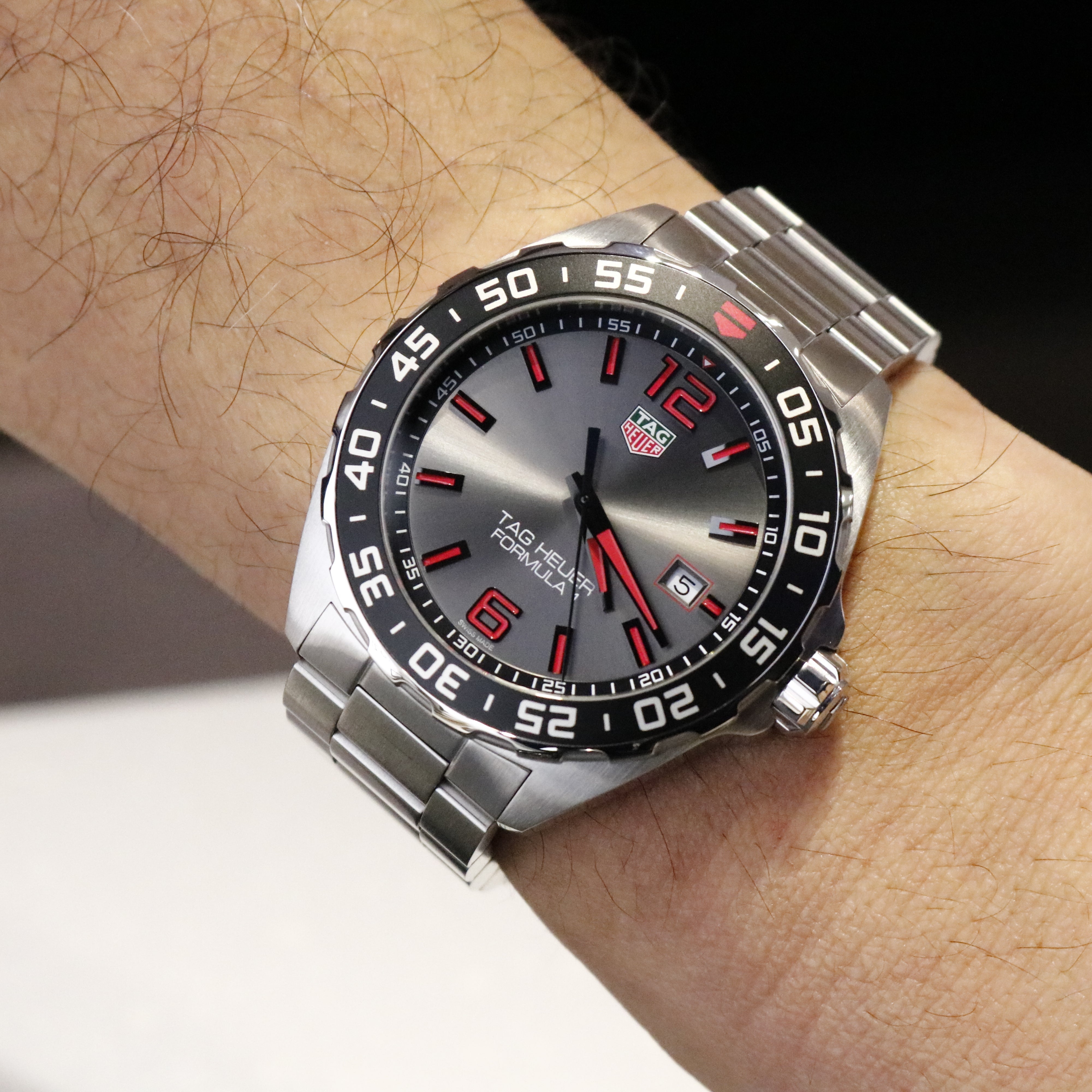  Shop Authentic Tag Heuer Formula 1 Anthracite Dial Watch for Men - WAZ1018.BA0842 - Luxxuri
