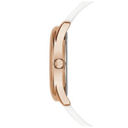  Shop Authentic Guess G Twist White & Gold Dial White Silicone Strap Watch For Women - W0911L5 - Luxxuri