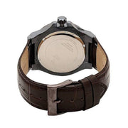  Shop Authentic Guess Force Quartz Brown Dial Brown Leather Strap Watch For Men - W0674G5 - Luxxuri