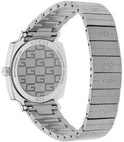 Shop Authentic Gucci Grip Quartz Silver Dial Silver Steel Strap Watch For Men - YA157501 - Luxxuri