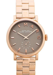  Shop Authentic Marc Jacobs Baker Brown Dial Rose Gold Steel Strap Watch for Women - MBM8632 - Luxxuri