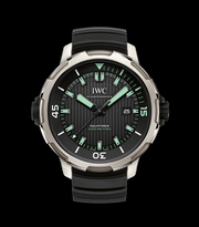  Shop Authentic IWC Aquatimer Automatic 2000 Black Dial Black Rubber Strap Watch for Men - IW358002 - Luxxuri