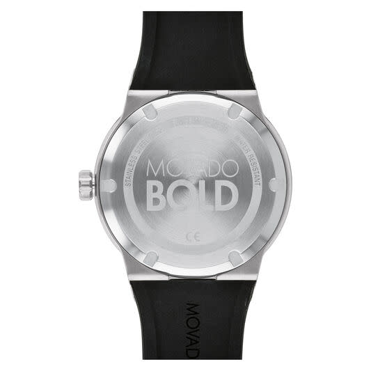  Shop Authentic Movado Bold Fusion Black Dial Black Silicone Strap Watch for Men - 3600624 - Luxxuri
