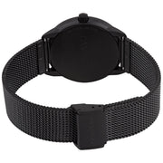  Shop Authentic Calvin Klein Minimal Black Dial Black Mesh Bracelet Watch for Women - K3M5245X - Luxxuri