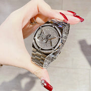 Shop Authentic Michael Kors Lennox Quartz Silver Dial Silver Steel Strap Watch For Women - MK7234 - Luxxuri