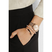  Shop Authentic Michael Kors Lexington Chronograph White Dial Rose Gold Steel Strap Watch For Women - MK8313 - Luxxuri