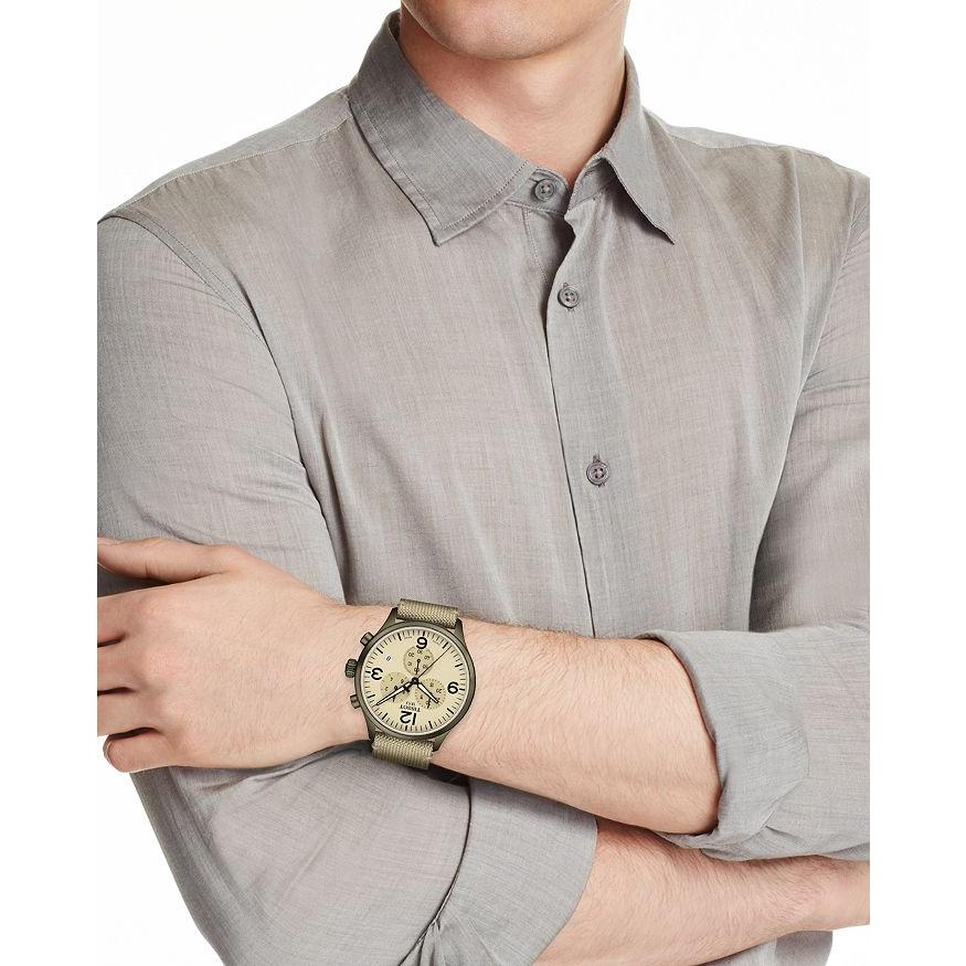  Shop Authentic Tissot Chrono XL Beige Diag Beige NATO Strap Watch For Men - T116.617.37.267.01 - Luxxuri