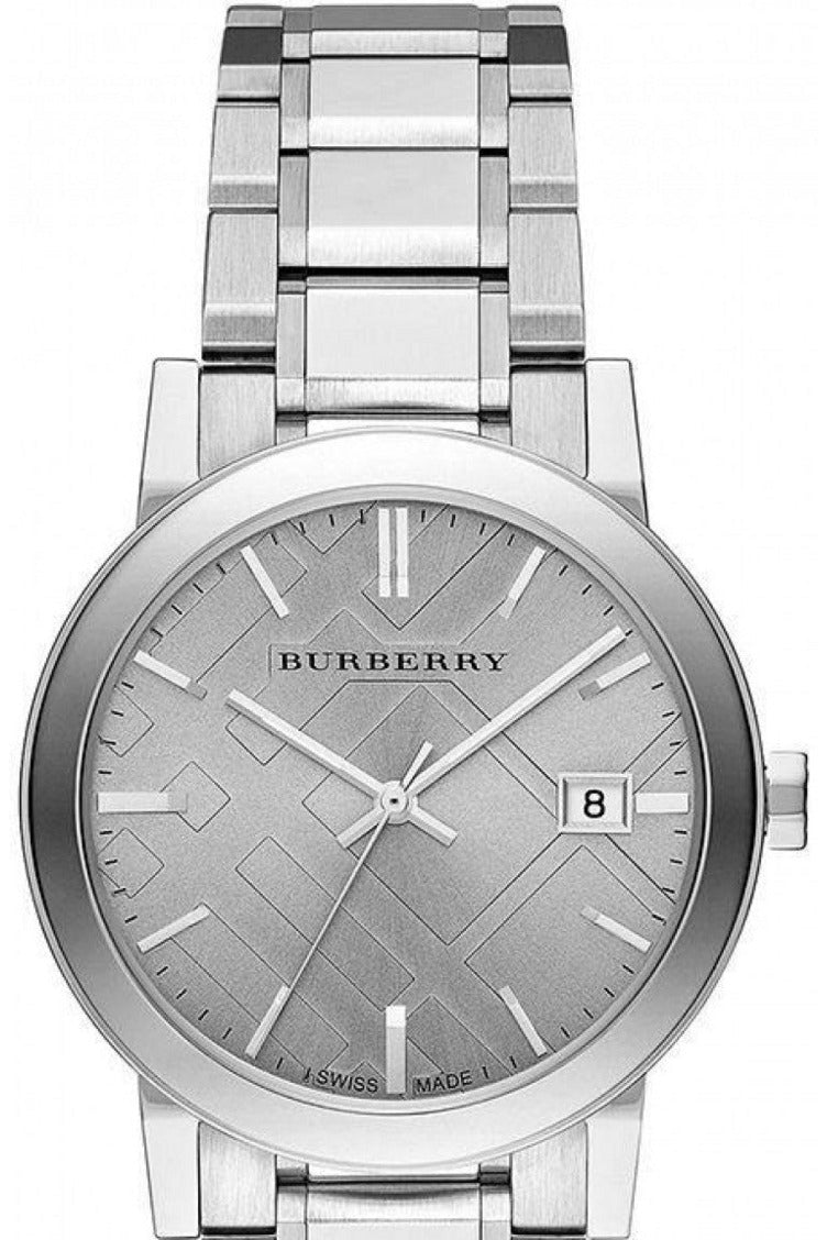  Shop Authentic Burberry The City Silver Dial Silver Steel Strap Watch for Women - BU9143 - Luxxuri