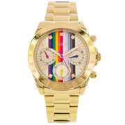  Shop Authentic Guess Eclipse Multifunction Gold Dial Gold Steel Strap Watch for Women - GW0433L1 - Luxxuri