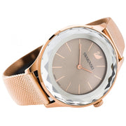  Shop Authentic Swarovski Octea Nova Grey Dial Gold Mesh Bracelet Watch for Women - 5451634 - Luxxuri
