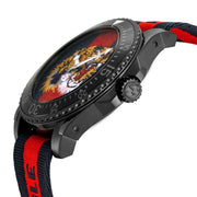  Shop Authentic Gucci Dive Tiger Blue and Red Dial Blue Red Blue Nylon Strap Watch For Men - YA136215 - Luxxuri