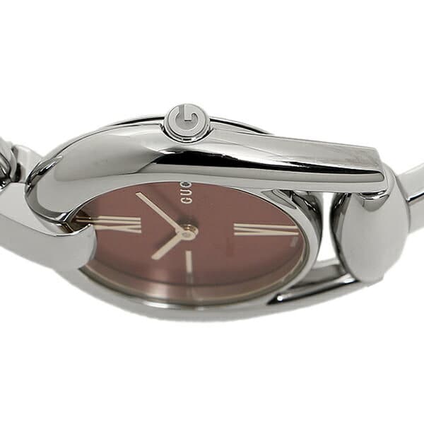  Shop Authentic Gucci Horsebit Quartz Red Dial Silver Steel Strap Watch For Women - YA139502 - Luxxuri