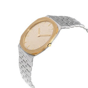  Shop Authentic Gucci 25H Quartz Gold Dial Silver Steel Strap Watch for Men - YA163405 - Luxxuri