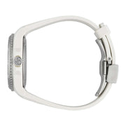  Shop Authentic Gucci Dive Automatic Transparent Dial White Rubber Strap Watch For Men - YA136343 - Luxxuri