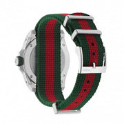  Shop Authentic Gucci Dive Automatic Black Dial Two Tone Rubber Strap Watch for Men - YA136349 - Luxxuri