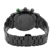  Shop Authentic Gucci G Chrono Black Dial Black Steel Strap Watch For Men - YA101331 - Luxxuri