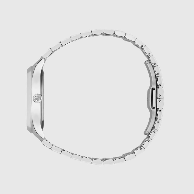  Shop Authentic Gucci G Timeless Quartz Blue Dial Silver Steel Strap Watch for Women - YA1265043 - Luxxuri