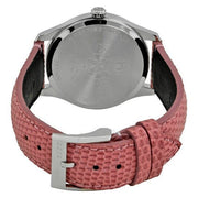  Shop Authentic Gucci G-Timeless Moonphase Black Dial Pink Leather Strap Watch For Women - YA1264046 - Luxxuri