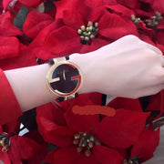 Shop Authentic Gucci Interlocking G Grammy Special Edition Black Dial Black Leather Strap Watch for Women - YA133312 - Luxxuri