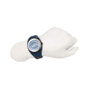  Shop Authentic Gucci Sync Quartz Blue Dial Blue Rubber Strap Watch For Men - YA137304 - Luxxuri
