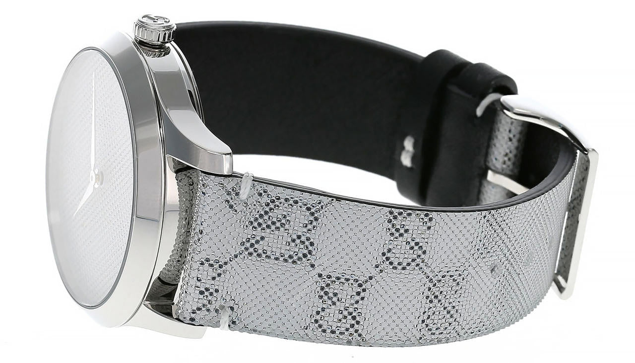  Shop Authentic Gucci G Timeless Quartz Grey Dial Grey Leather Strap Watch For Men - YA1264058 - Luxxuri