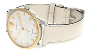 Shop Authentic Gucci G Timeless Automatic Silver Dial Beige Leather Strap Watch For Men - YA126348 - Luxxuri