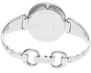  Shop Authentic Gucci Guccissima Black Dial Silver Steel Strap Watch For Women - YA134301 - Luxxuri