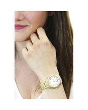  Shop Authentic Guess Luna White Dial Gold Steel Strap Watch for Women - GW0308L2 - Luxxuri
