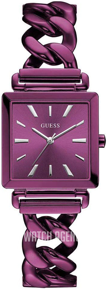  Shop Authentic Guess Vanity Analog Purple Dial Purple Steel Strap Watch For Women - W1029L4 - Luxxuri