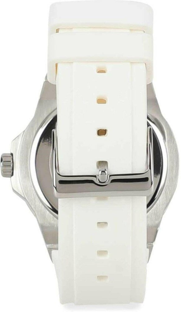  Shop Authentic Guess Zena Analog White Dial White Rubber Strap Watch For Women - W1094L1 - Luxxuri