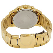  Shop Authentic Guess Atlas Chronograph Gold Dial Gold Steel Strap Watch For Men - W0668G4 - Luxxuri
