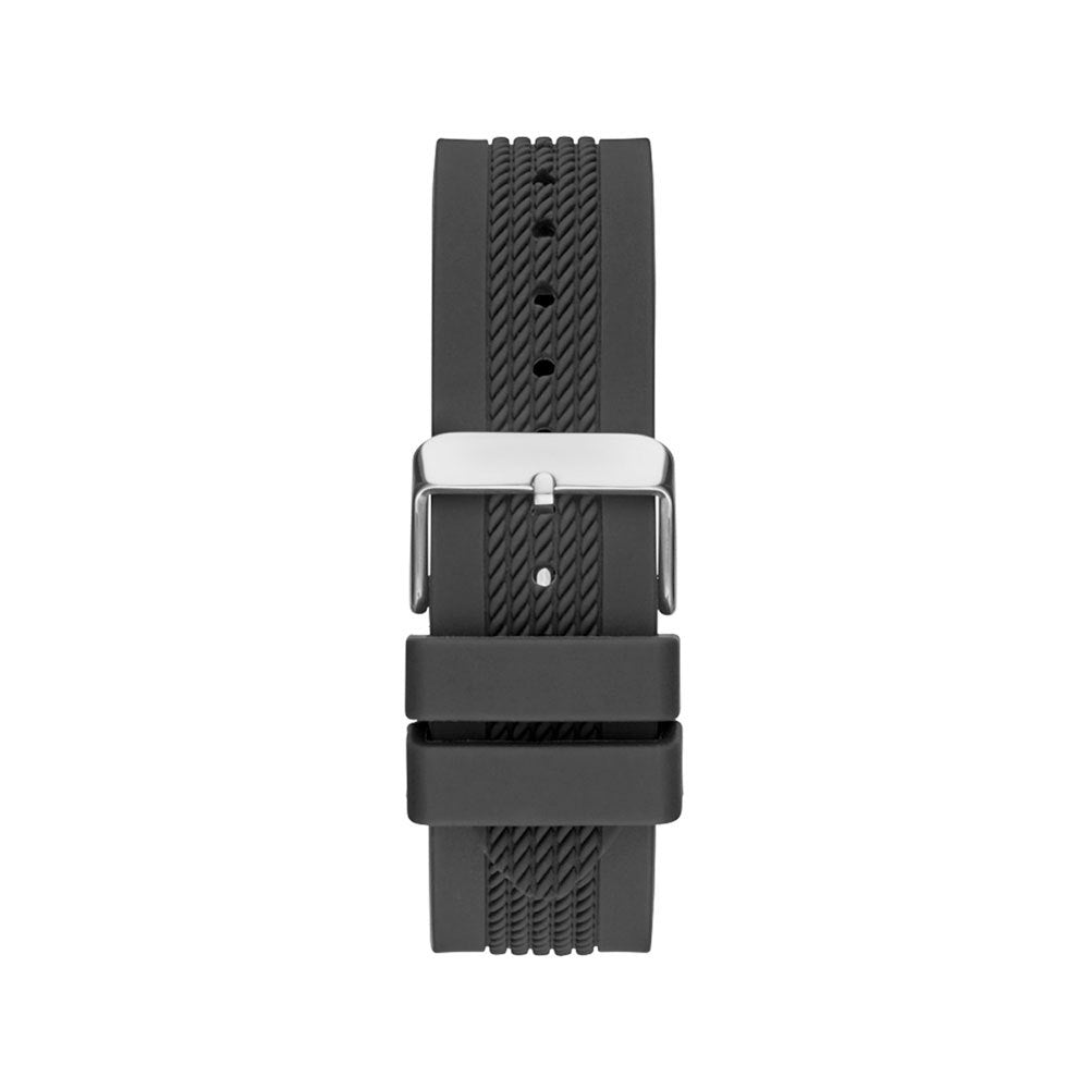  Shop Authentic Guess Delta Black Dial Black Silicone Strap Watch for Men - GW0051G1 - Luxxuri