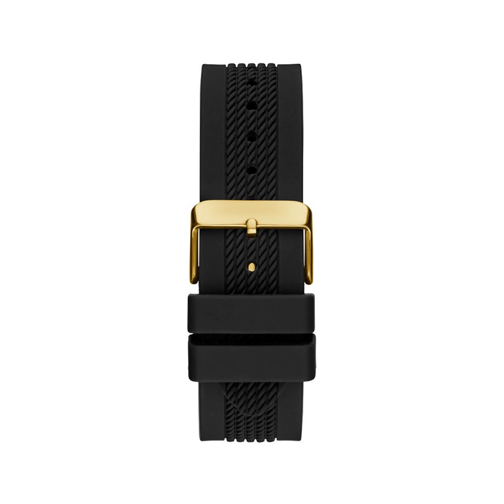  Shop Authentic Guess Delta Black Dial Black Rubber Strap Watch for Men - GW0051G2 - Luxxuri