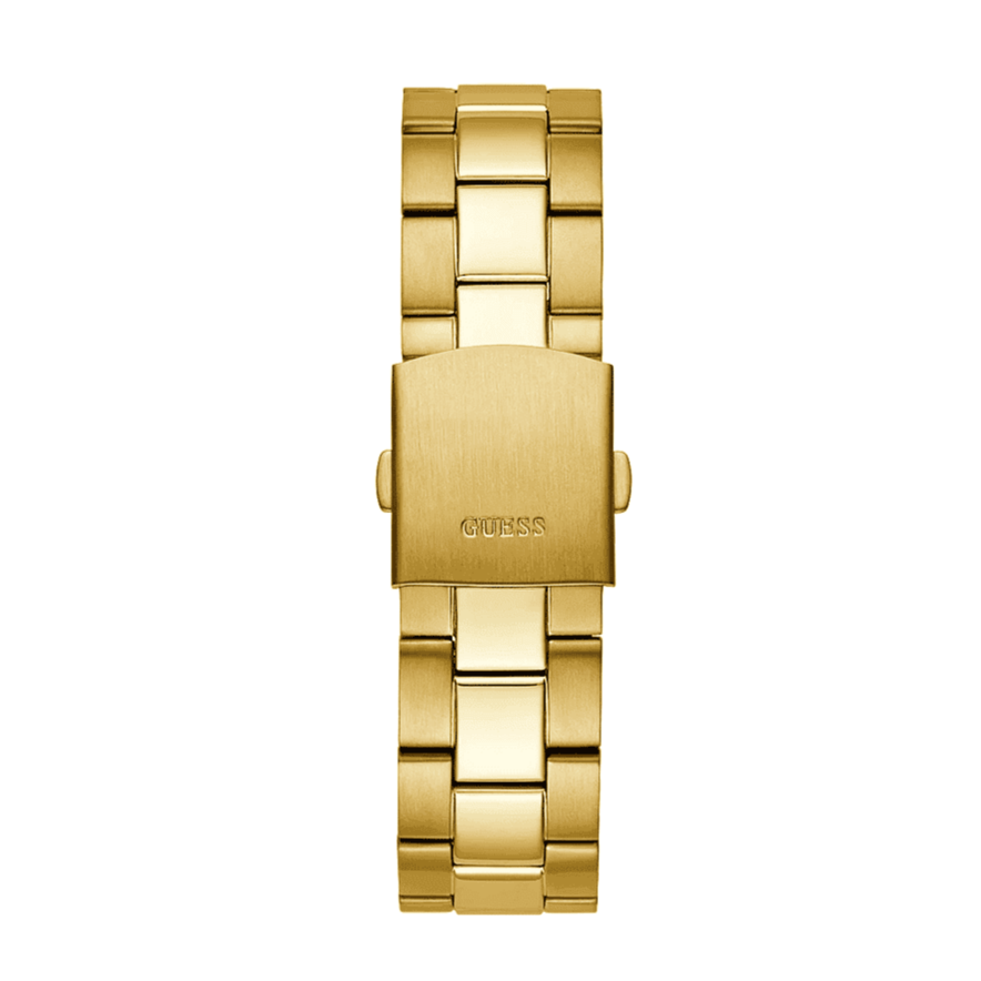  Shop Authentic Guess Axle Multifunction Black Dial Gold Steel Strap Watch For Men - GW0488G2 - Luxxuri