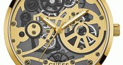  Shop Authentic Guess Gadget Gold Dial Gold Mesh Bracelet Watch for Men - GW0538G2 - Luxxuri