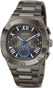  Shop Authentic Guess Headliner Quartz Black Dial Grey Steel Strap Watch For Men - GW0572G5 - Luxxuri