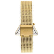  Shop Authentic Guess Fame Diamonds Gold Dial Gold Mesh Bracelet Watch for Women - GW0508L2 - Luxxuri