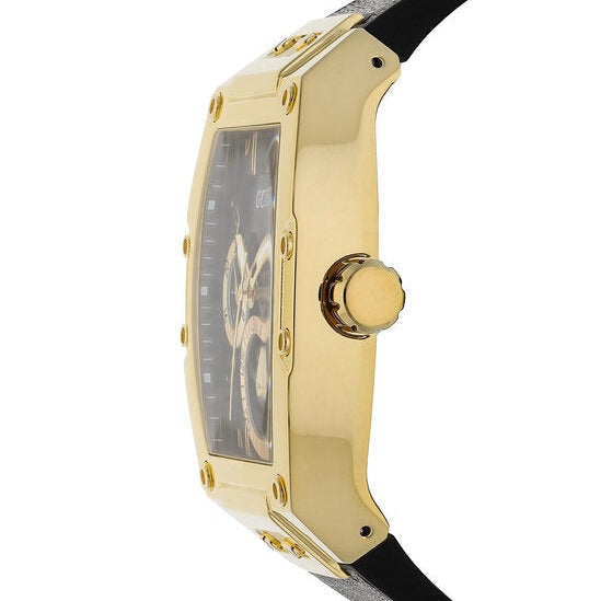  Shop Authentic Guess Phoenix Multifunction Black Dial Black Leather Strap Watch for Men - GW0202G1 - Luxxuri