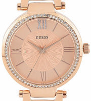  Shop Authentic Guess Soho Rose Gold Dial Stainless Steel Watch For Women - W0638L4 - Luxxuri