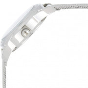  Shop Authentic Guess Whisper Silver Dial Silver Mesh Bracelet Watch for Women - W1084L1 - Luxxuri
