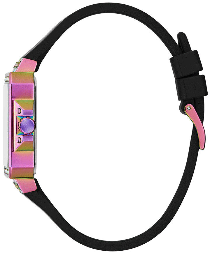  Shop Authentic Guess Libra Black Dial Black Silicone Strap Watch For Women - GW0618L3 - Luxxuri
