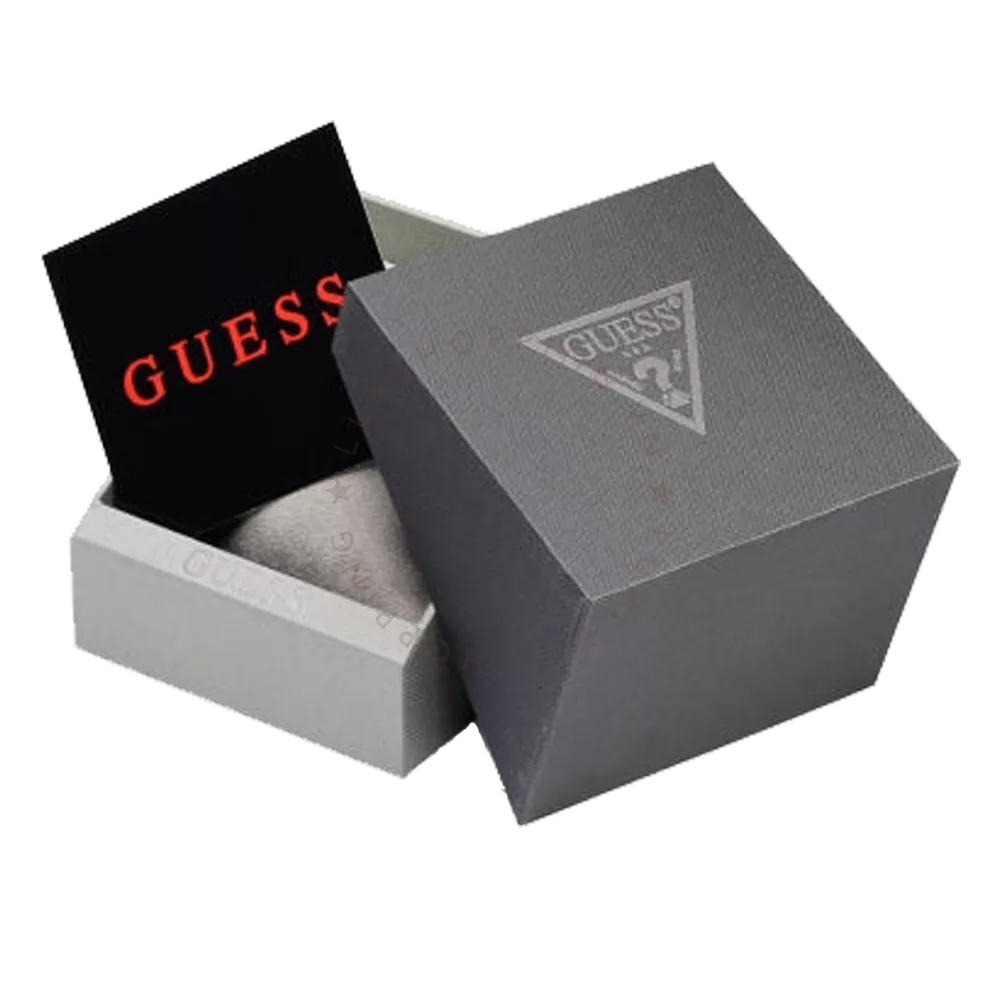  Shop Authentic Guess Mainline Multifunction Crystals Black Dial Red Silicone Strap Watch For Men - GW0208G6 - Luxxuri