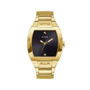  Shop Authentic Guess Phoenix Black Dial Gold Steel Strap Watch for Men - GW0387G2 - Luxxuri