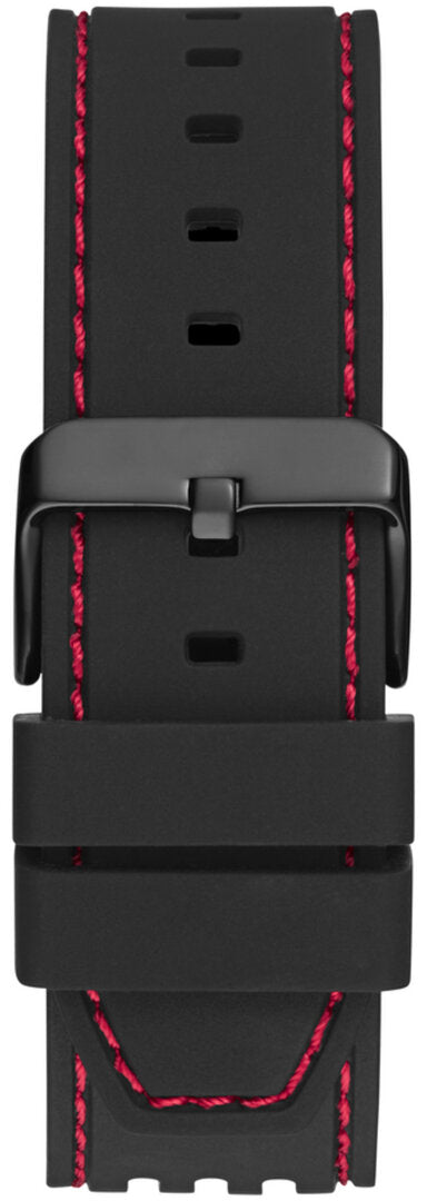  Shop Authentic Guess Phoenix Multifunction Analog Red Dial Black Silicone Strap Watch For Men - GW0499G4 - Luxxuri