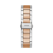  Shop Authentic Guess Sunray Multifunction Crystals Silver Dial Two Tone Steel Strap Watch For Women - GW0616L3 - Luxxuri