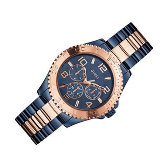  Shop Authentic Guess BFF Multifunction Blue Dial Two Tone Steel Strap Watch for Women - W0231L6 - Luxxuri