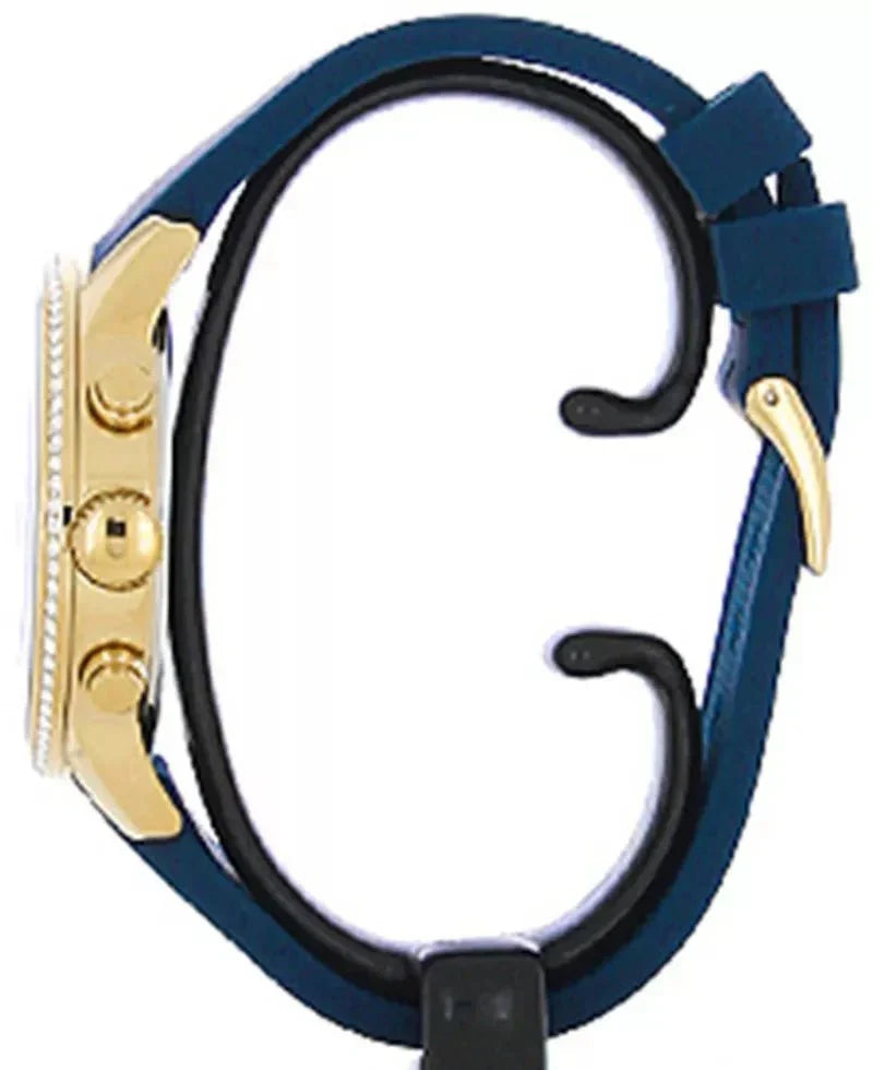  Shop Authentic Guess Sunrise Blue Dial with Diamonds Blue Rubber Strap Watch For Women - W0616L2 - Luxxuri