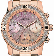  Shop Authentic Guess Confetti Pink Dial Rose Gold Steel Strap Watch For Women - W0774L3 - Luxxuri